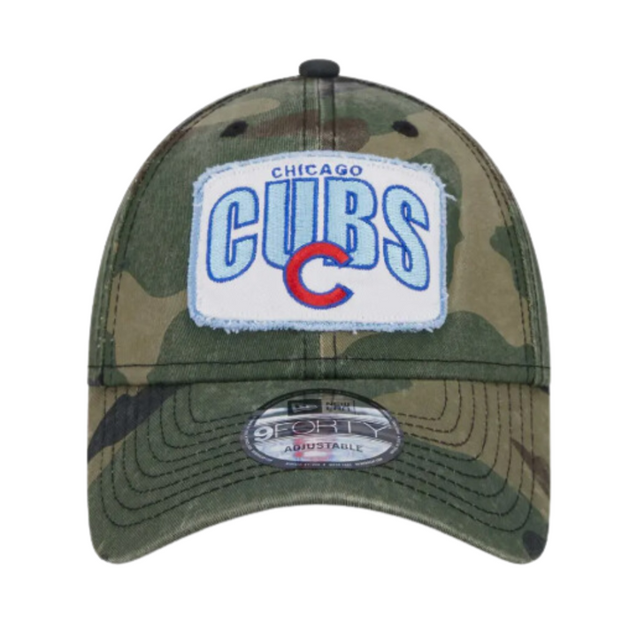 CHICAGO CUBS NEW ERA CAMO GAMEDAY 9FORTY ADJUSTABLE CAP Caps NEW ERA CAP COMPANY INC