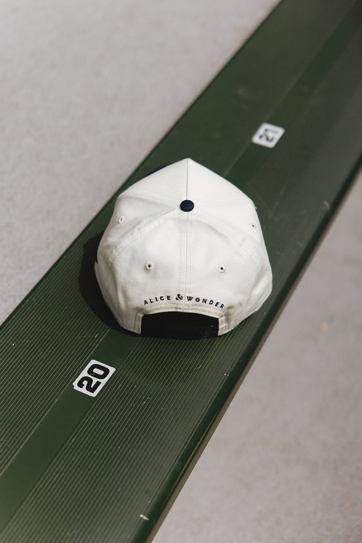 Chicago Cubs X Alice & Wonder Chicago Forever Two Tone Puff Cap Caps Alice & Wonder