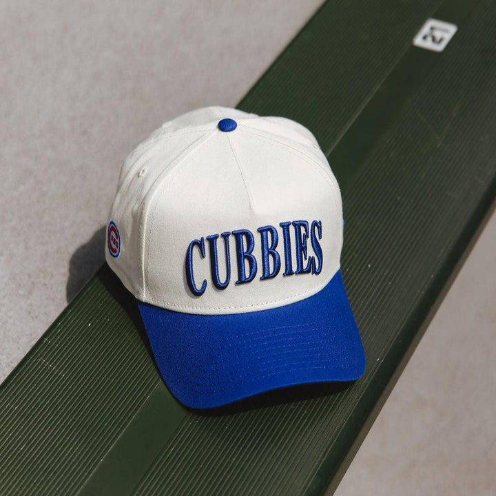 Chicago Cubs X Alice & Wonder Cubbies Two Tone Puff Cap Caps Alice & Wonder