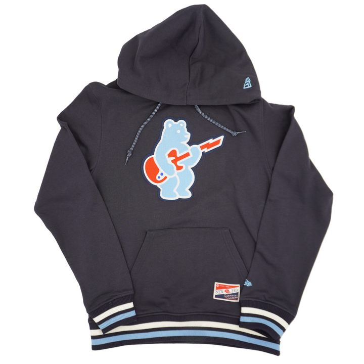 Chicago Cubs Blues Bear Unisex Navy Hoodie by New Era Sweatshirts & Hoodies NEW ERA CAP COMPANY INC