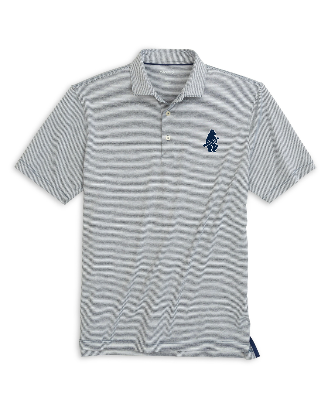 Chicago Cubs 1914 Lyndon Heather Twilight Polo in Navy by Johnnie-O