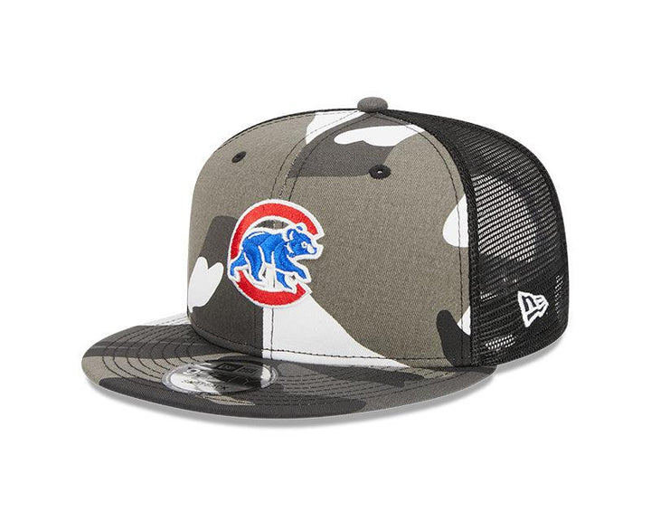 CHICAGO CUBS NEW ERA WALKING BEAR CAMO 9FIFTY SNAPBACK CAP