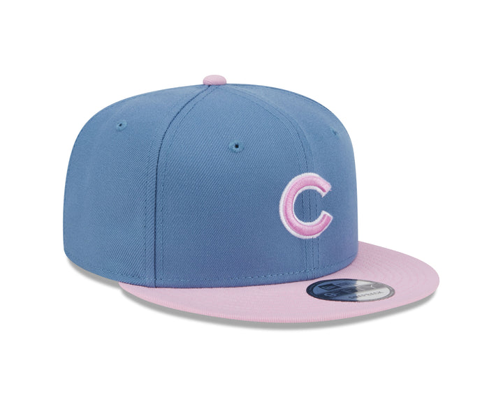 CHICAGO CUBS NEW ERA GREY AND PINK COLOR PACK 9FIFTY SNAPBACK CAP Caps NEW ERA CAP COMPANY INC