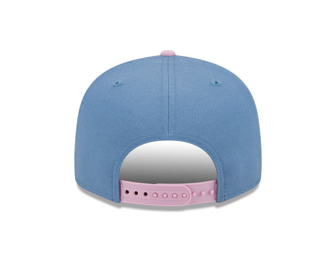 CHICAGO CUBS NEW ERA YOUTH TEAL AND PINK SNAPBACK CAP