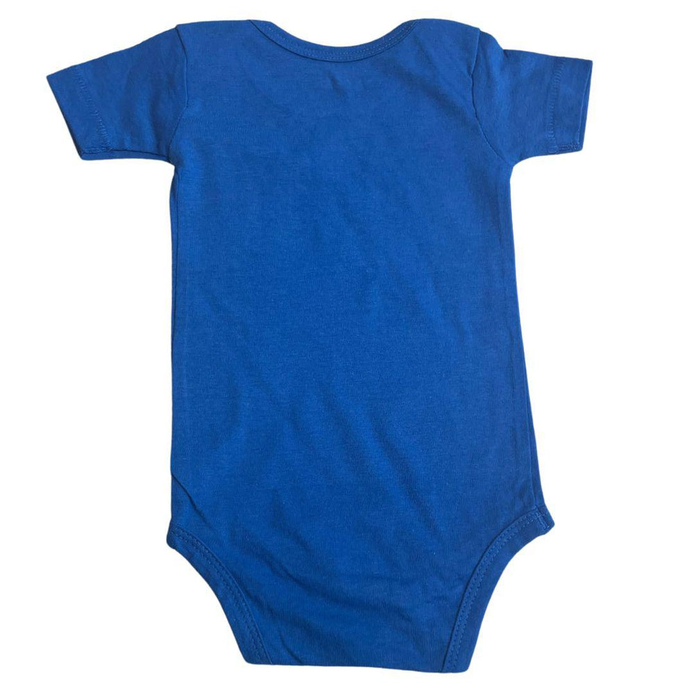 CHICAGO CUBS TINY TURNIP YOUTH RACE ROYAL BLUE ONESIE Infant & Toddler TINY TURNIP