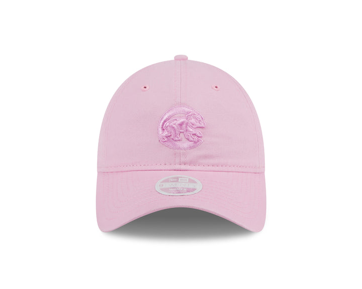 CHICAGO CUBS NEW ERA WOMEN'S WALKING BEAR PINK ADJUSTABLE CAP