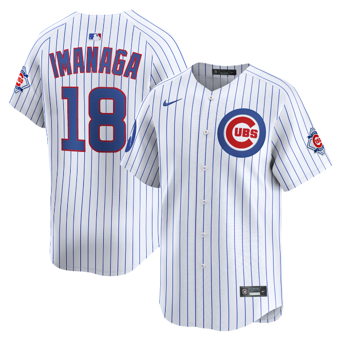 Chicago Cubs Shōta Imanaga Home 150th Anniversary Limited Jersey by Nike Jerseys Nike