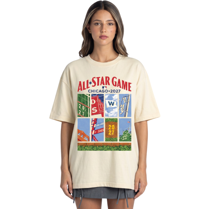 Chicago Cubs 2027 All-Star Game Streetwear Tee by The Wild Collective