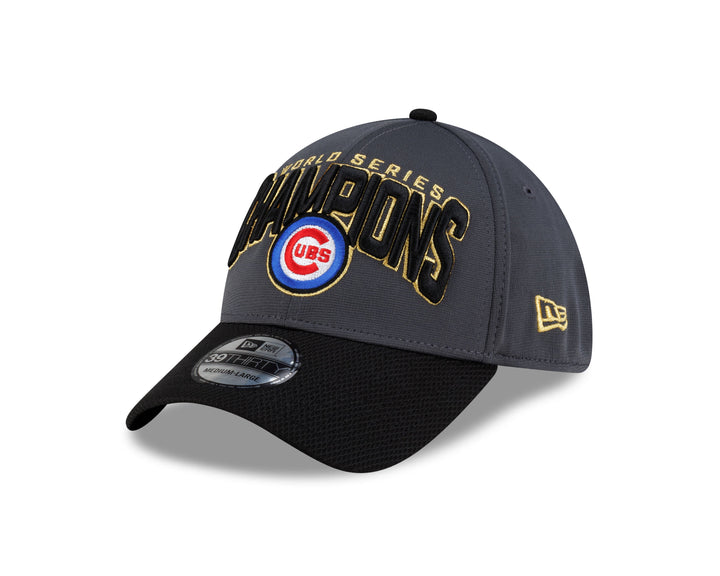 Chicago Cubs 2016 World Series Champions Locker Room 3930 Fitted Cap by New Era