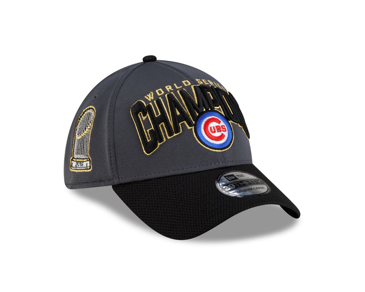 Chicago Cubs 2016 World Series Champions Locker Room 3930 Fitted Cap by New Era
