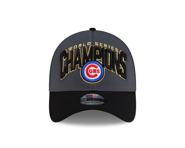 Chicago Cubs 2016 World Series Champions Locker Room 3930 Fitted Cap by New Era
