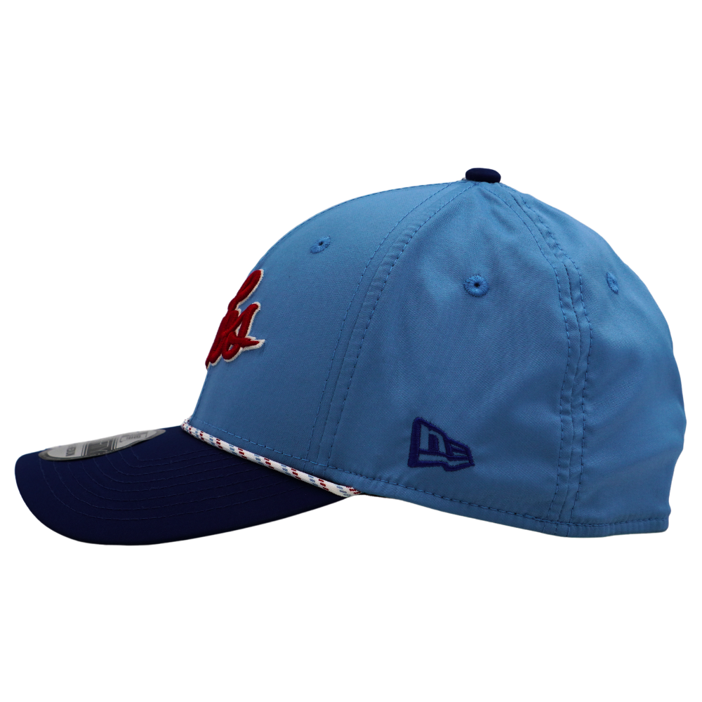 Chicago Cubs Electric Blues 39THIRTY Stretch Fit Cap by New Era Caps NEW ERA CAP COMPANY