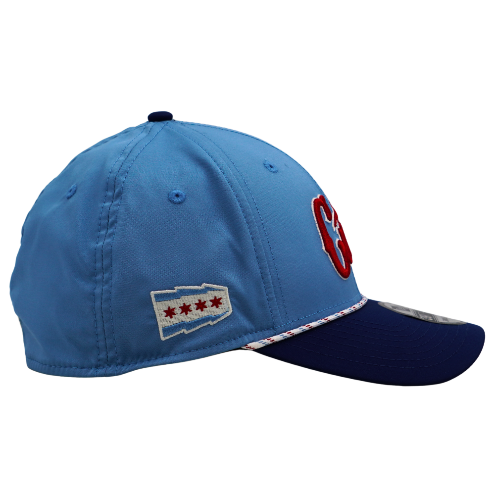 Chicago Cubs Electric Blues 39THIRTY Stretch Fit Cap by New Era Caps NEW ERA CAP COMPANY