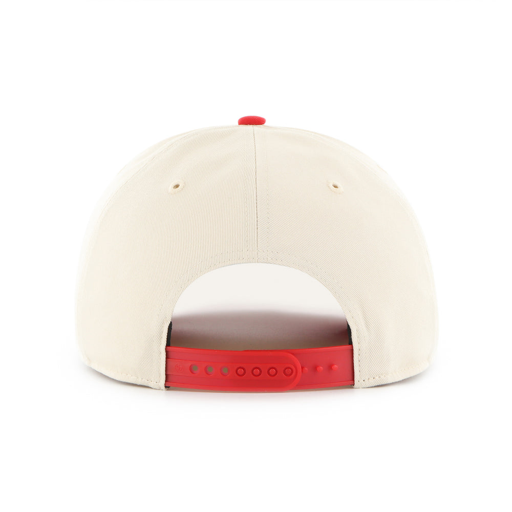 Chicago Cubs Blues Alt C Bear Natural/Red 2Tone Hitch Cap by '47 Brand '47 BRAND