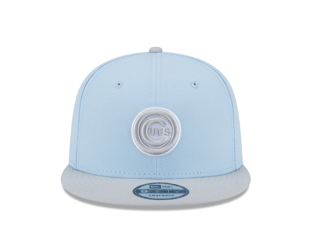 Chicago Cubs Bullseye Two Tone Light Blue 9Fifty Snapback Cap by New Era Caps NEW ERA CAP COMPANY