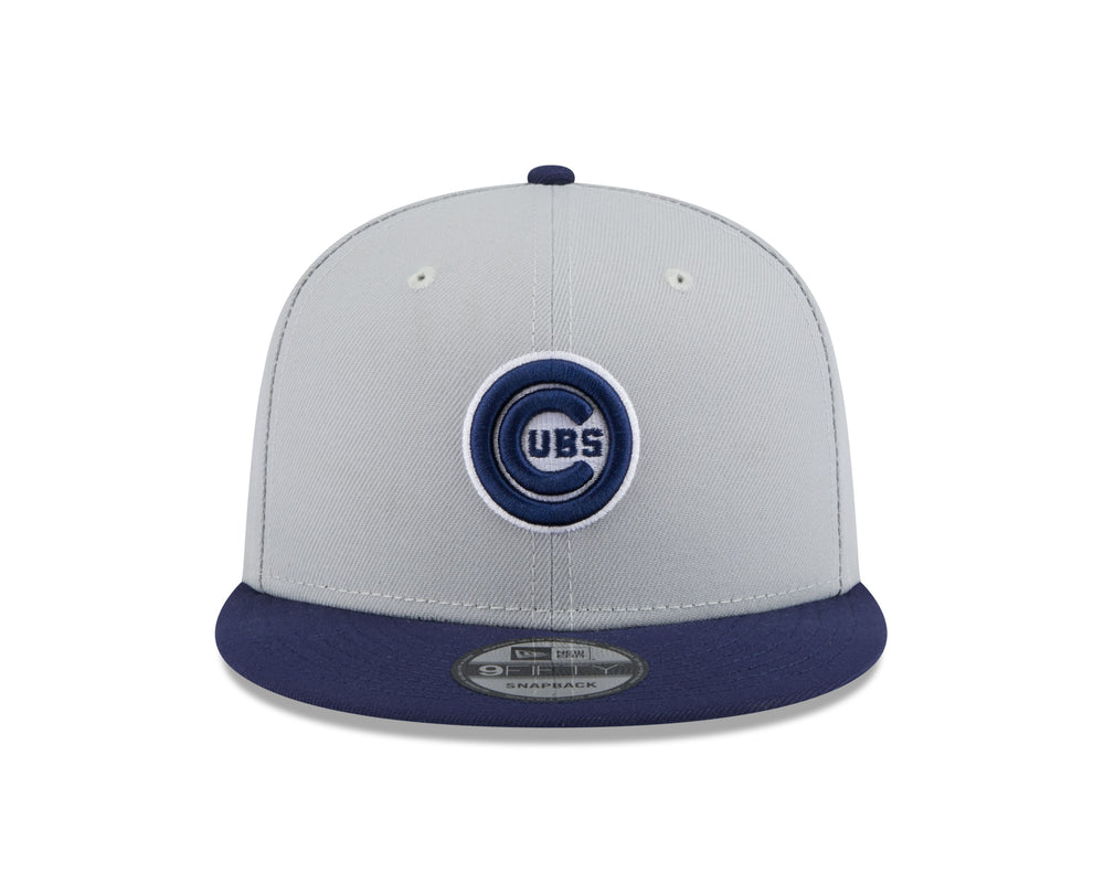 Chicago Cubs Bullseye 9Fifty Graphite Snapback by New Era Caps NEW ERA CAP COMPANY