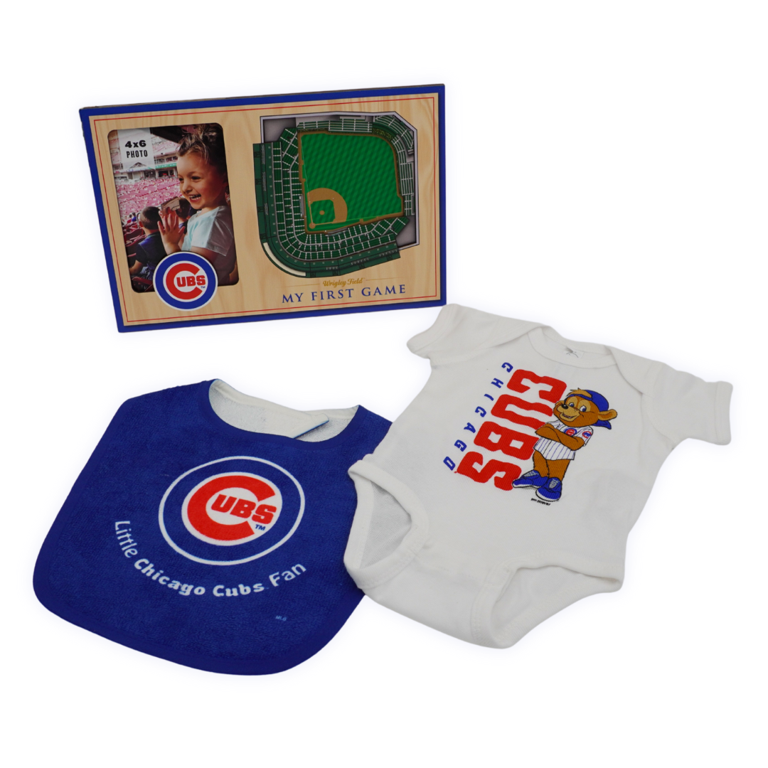 Chicago Cubs Newborn Gift Set Kids Baby Onesie Ivy Shop