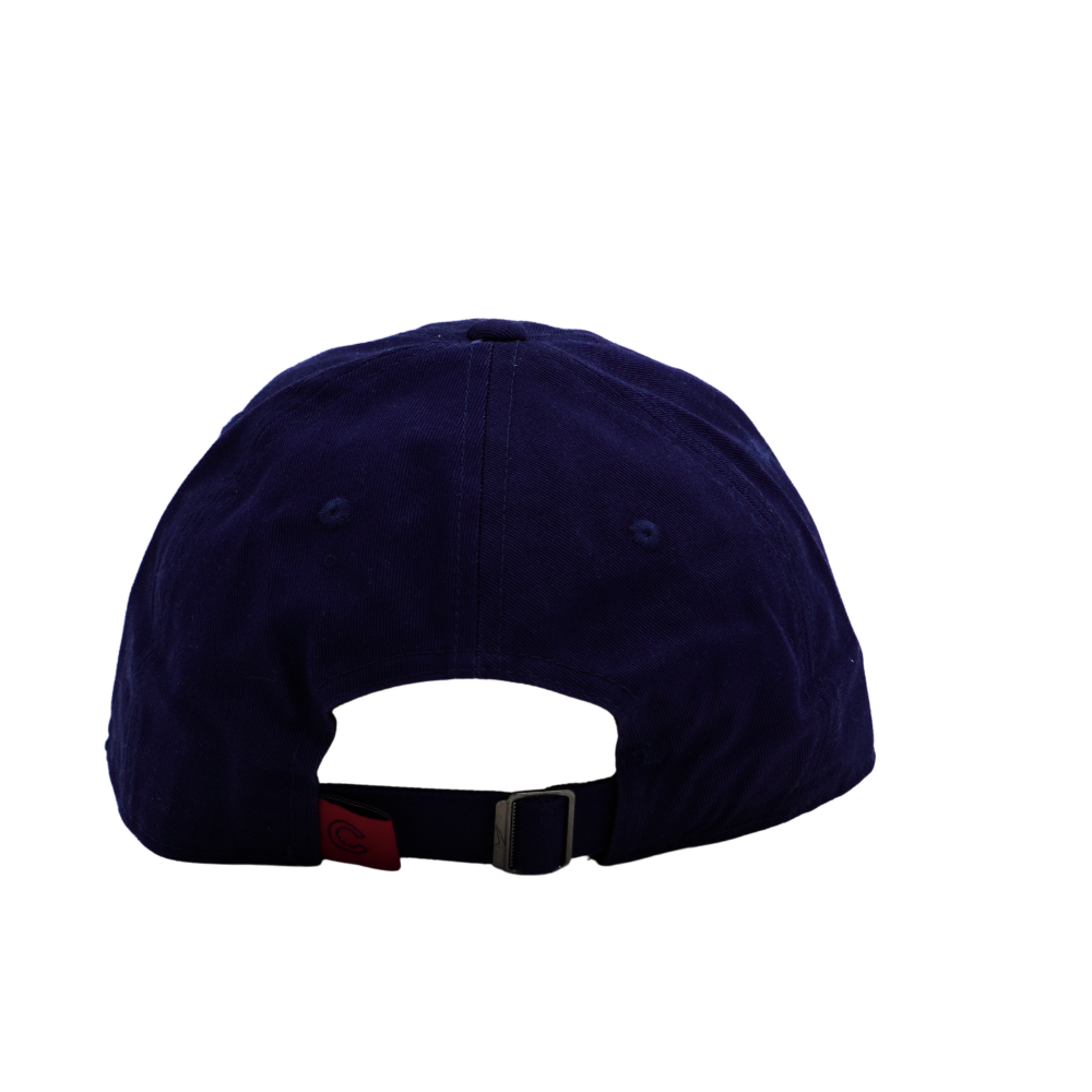 Chicago Cubs Nike Primetime Club Cap in Navy with Red Chicago Lettering Caps Ivy Shop