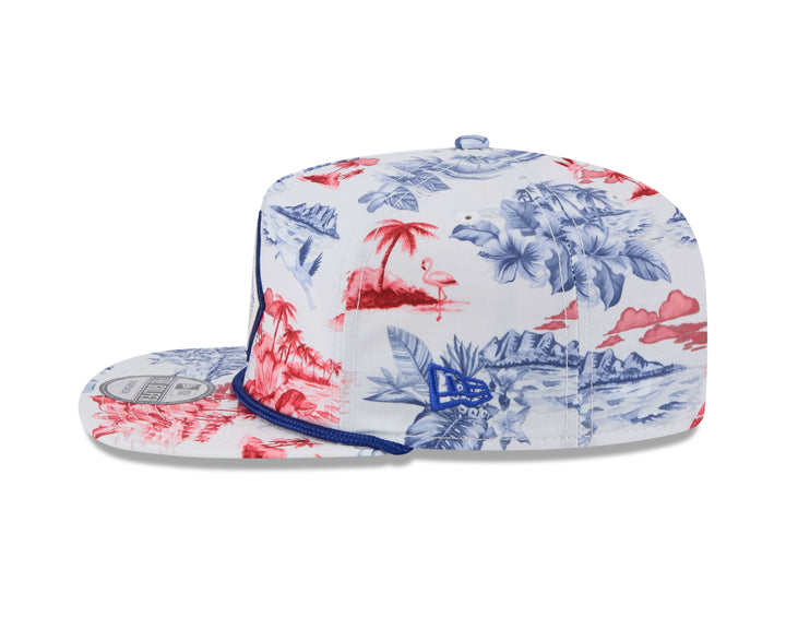 Chicago Cubs Island Pattern Golfer Cap by New Era Caps NEW ERA CAP COMPANY INC