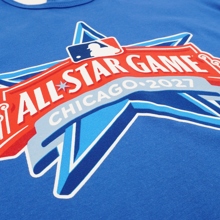 Chicago Cubs 2027 All-Star Game Logo Royal Women&