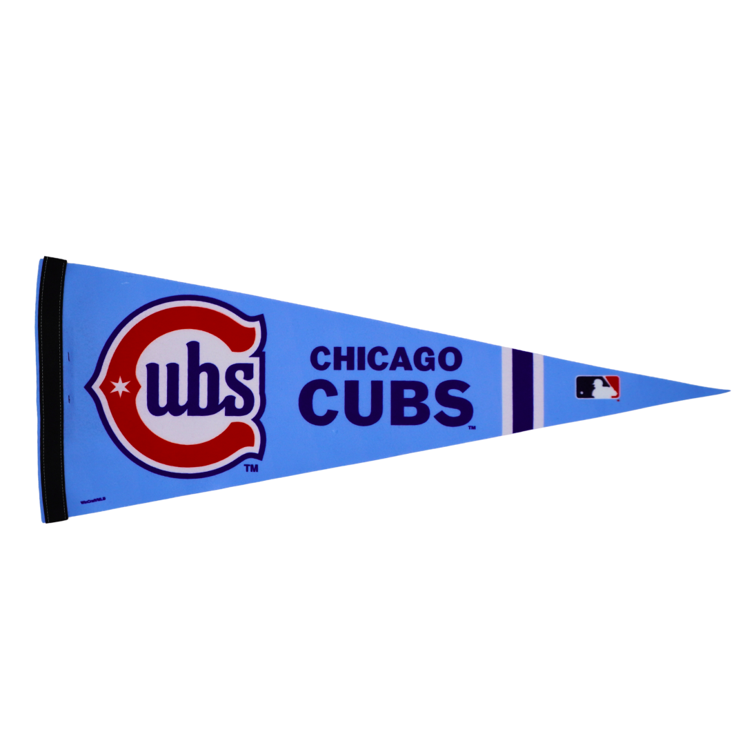 Chicago Cubs Blues Alternate 12x30 Premium Pennant by WinCraft Flags &amp; Pennants WINCRAFT INCORPORATED