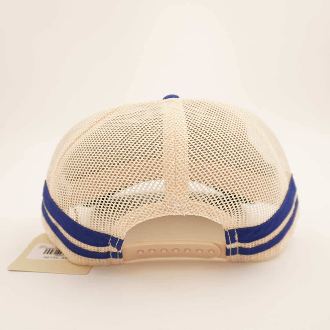 Wrigley Field Friendly Confines Roscoe Mesh Trucker Cap by American Needle Cap AMERICAN NEEDLE