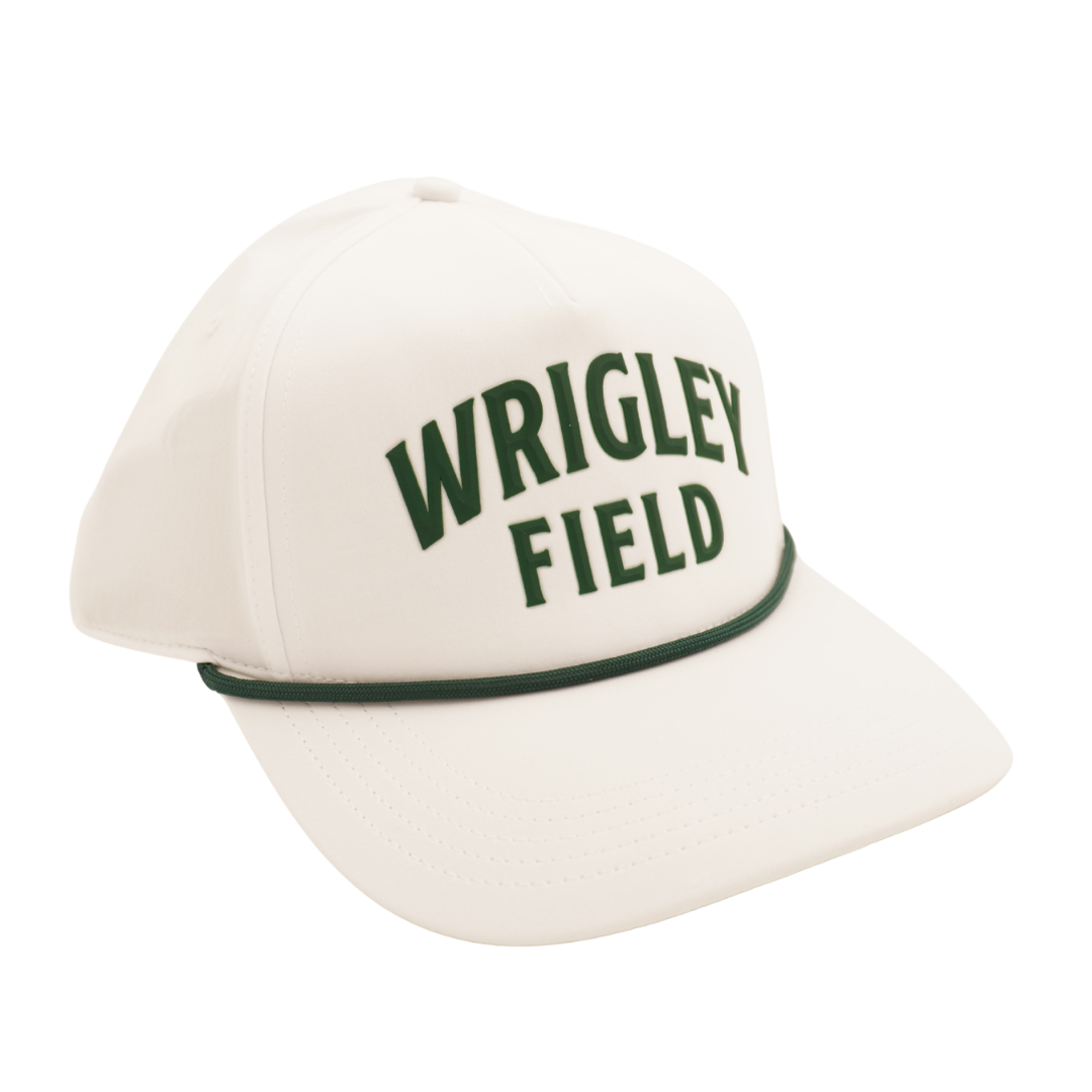 Wrigley Field Cappy Rope Snapback Cap in Green by American Needle Cap AMERICAN NEEDLE