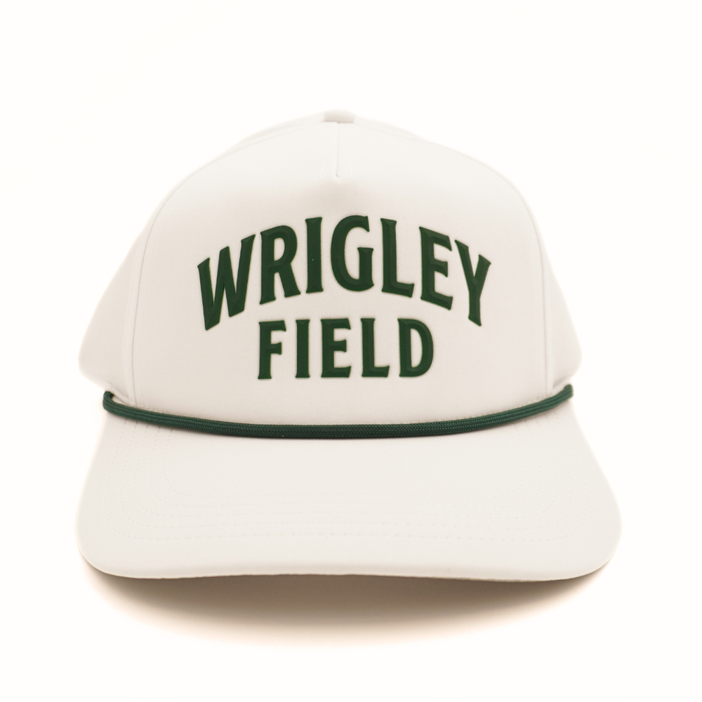 Wrigley Field Cappy Rope Snapback Cap in Green by American Needle Cap AMERICAN NEEDLE