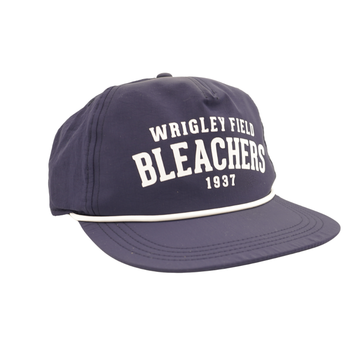 Wrigley Field Bleachers 1937 Rope Snapback Cap in Navy by American Needle Cap AMERICAN NEEDLE