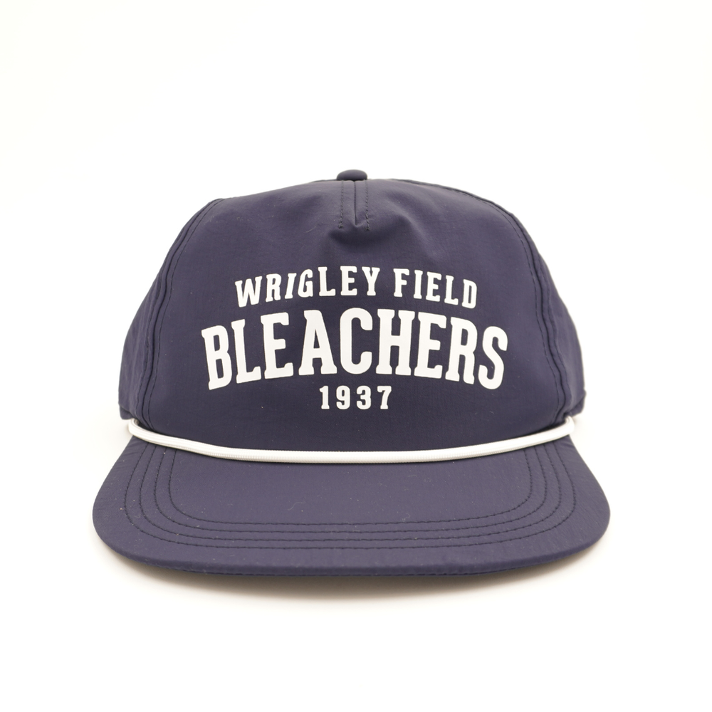 Wrigley Field Bleachers 1937 Rope Snapback Cap in Navy by American Needle Cap AMERICAN NEEDLE