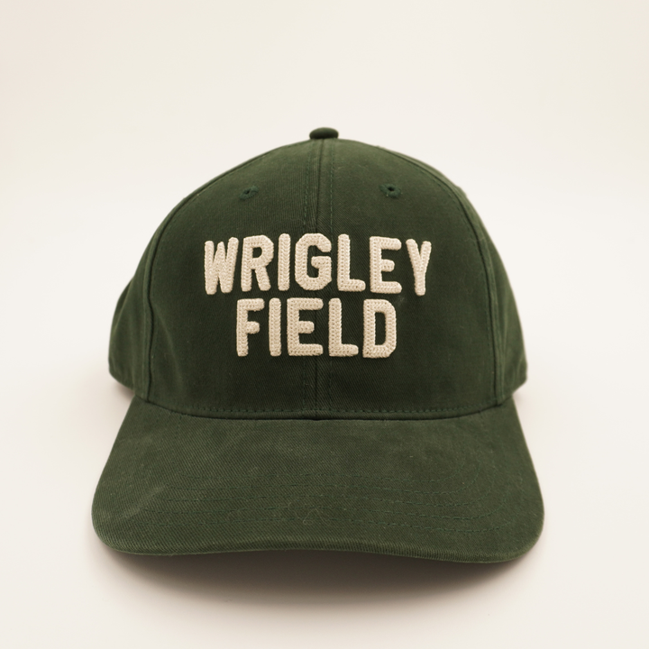 Wrigley Field Hepcat Dad Cap in Dark Green by American Needle Cap AMERICAN NEEDLE