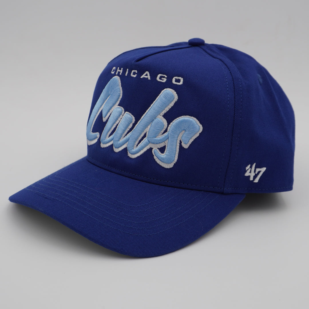 CHICAGO CUBS '47 WALKING BEAR BLUE HITCH ADJUSTABLE CAP Caps 47 BRAND