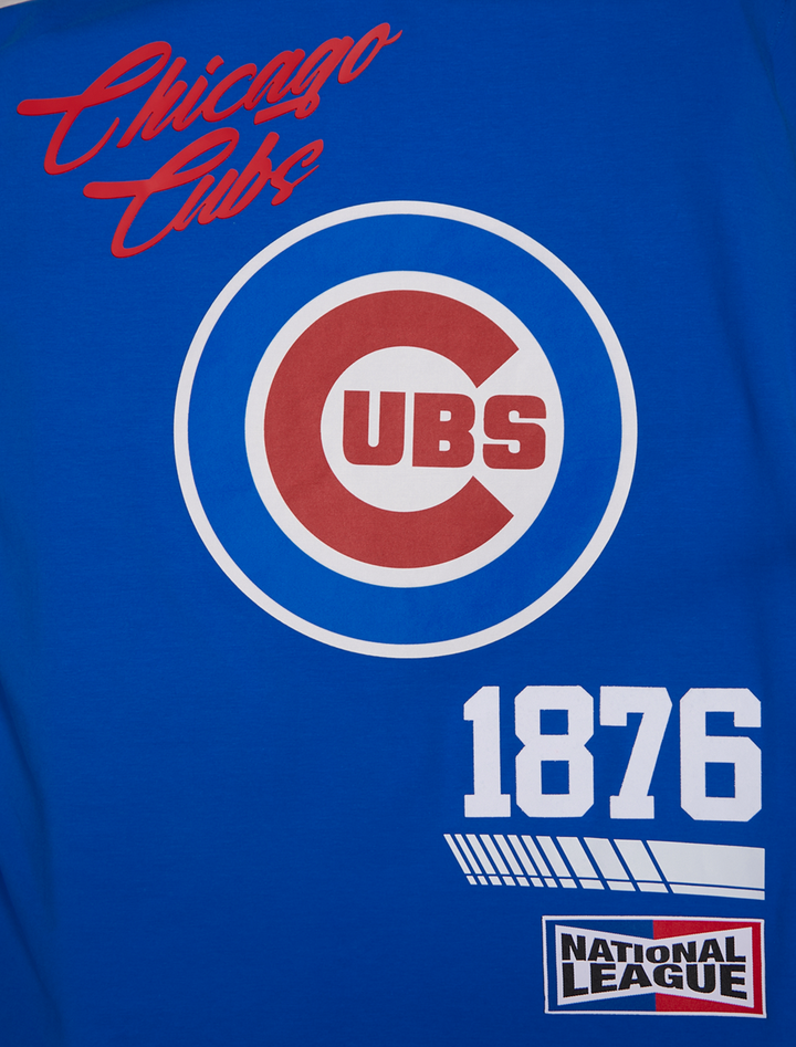 CHICAGO CUBS PRO STANDARD MEN'S FAST LANE BULLSEYE ROYAL TEE Short Sleeve Tees PRO STANDARD