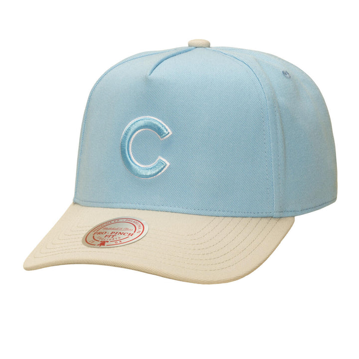 Chicago Cubs Cooperstown Pro Gleam Trucker Cap by Mitchell &amp; Ness Caps MITCHELL n NESS