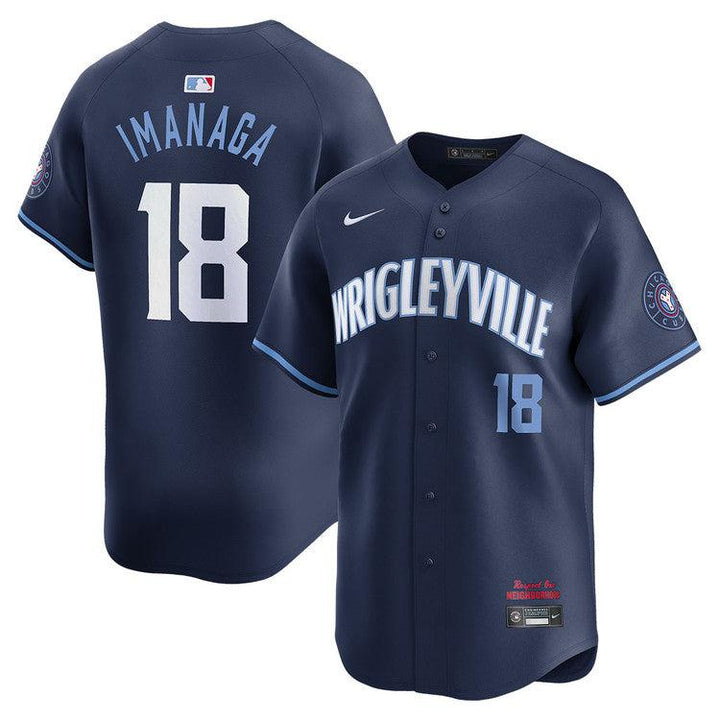 CHICAGO CUBS NIKE MEN'S SHŌTA IMANAGA CITY CONNECT LIMITED JERSEY