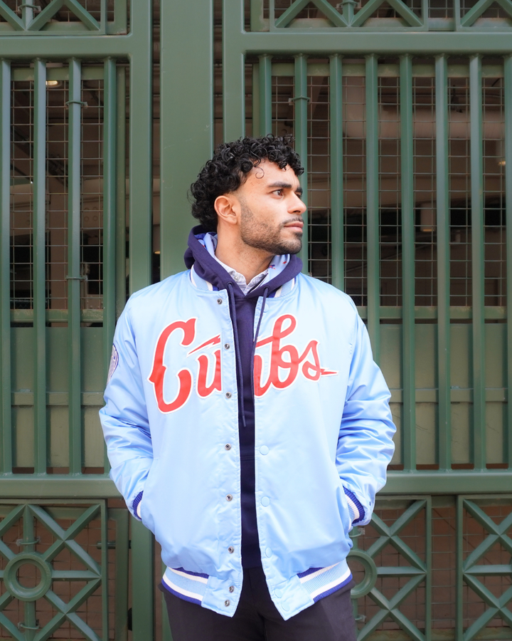 Chicago Cubs Blues Alternate Full-Zip Jacket by Starter Jackets Starter