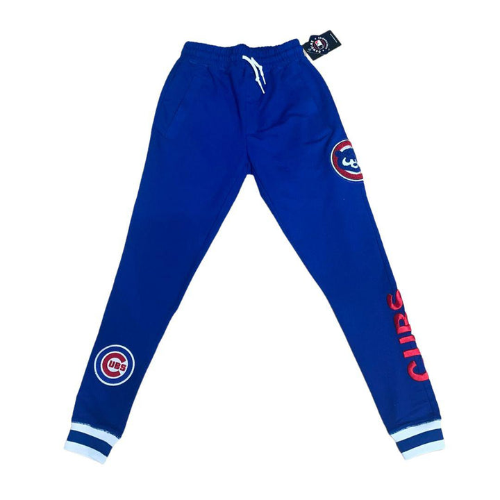 CHICAGO CUBS NEW ERA MEN'S PATCH ROYAL BLUE JOGGERS