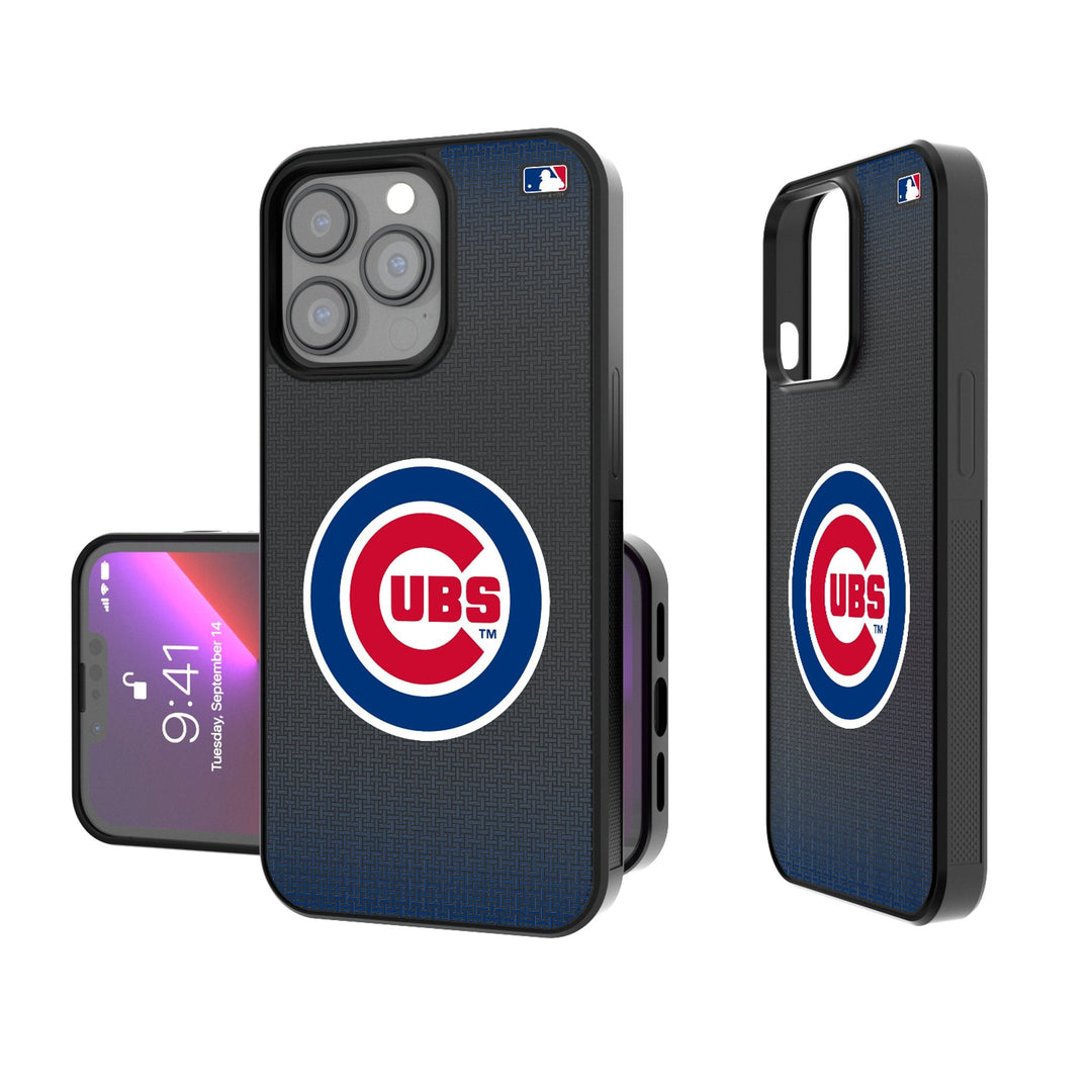 Chicago Cubs Linen Bump Phone Case Phone Cases Keyscaper