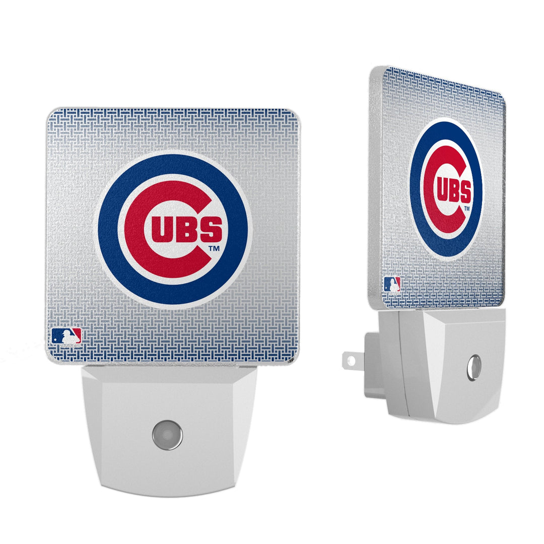 Chicago Cubs Linen Night Light 2-Pack Office Products Keyscaper