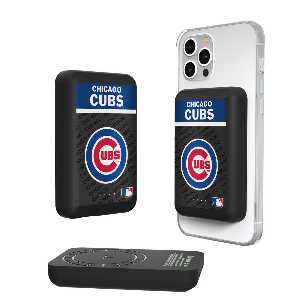Chicago Cubs Endzone Plus Wireless Mag Power Bank Chargers and Powerbanks Keyscaper