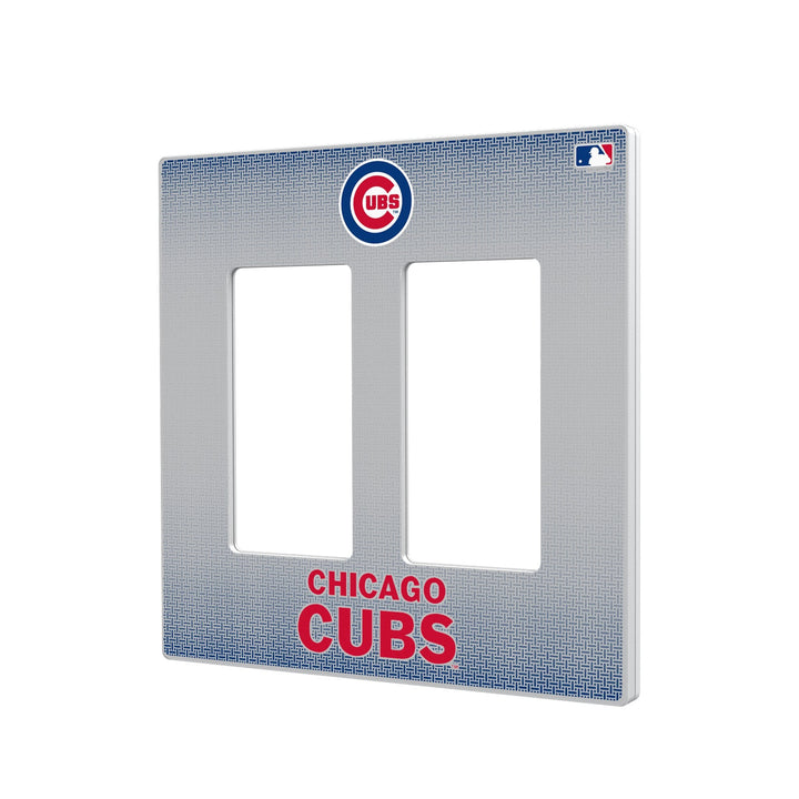 Chicago Cubs Linen Hidden-Screw Light Switch Plate Light Switch Plates Keyscaper