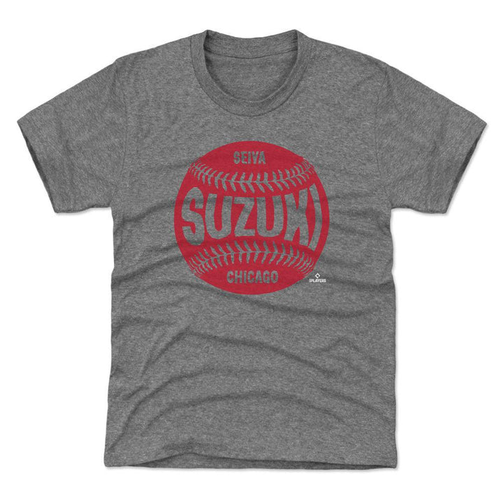 CHICAGO CUBS YOUTH SEIYA SUZUKI BASEBALL SHORT SLEEVE TEE