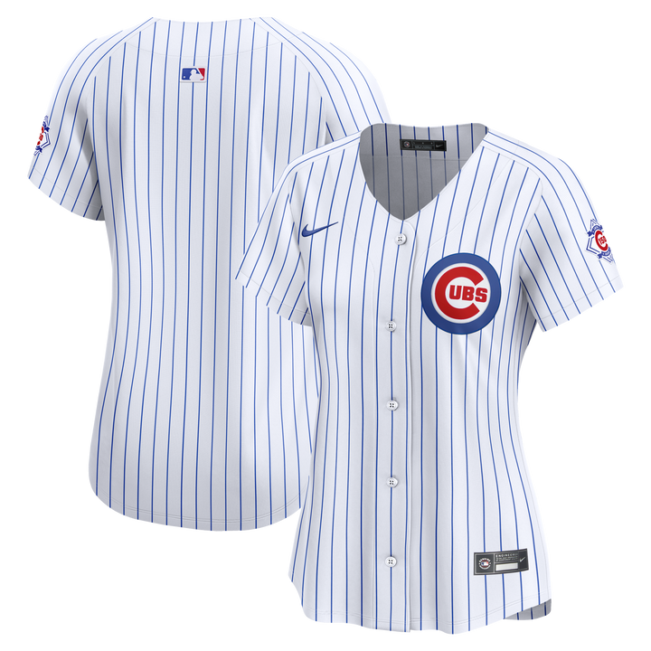 Chicago Cubs Women's Home 150th Anniversary Limited Jersey by Nike Jerseys Nike