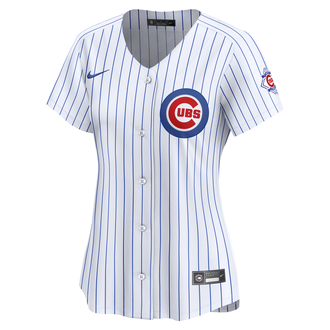 Chicago Cubs Women's Home 150th Anniversary Limited Jersey by Nike Jerseys Nike
