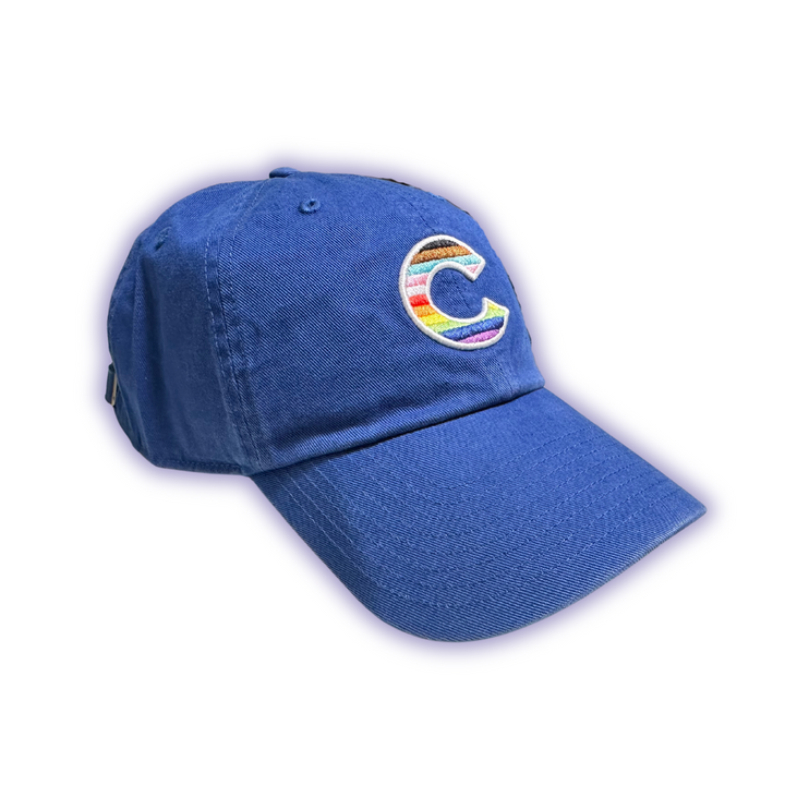 CHICAGO CUBS '47 C LOGO PRIDE ADJUSTABLE CAP  47 BRAND