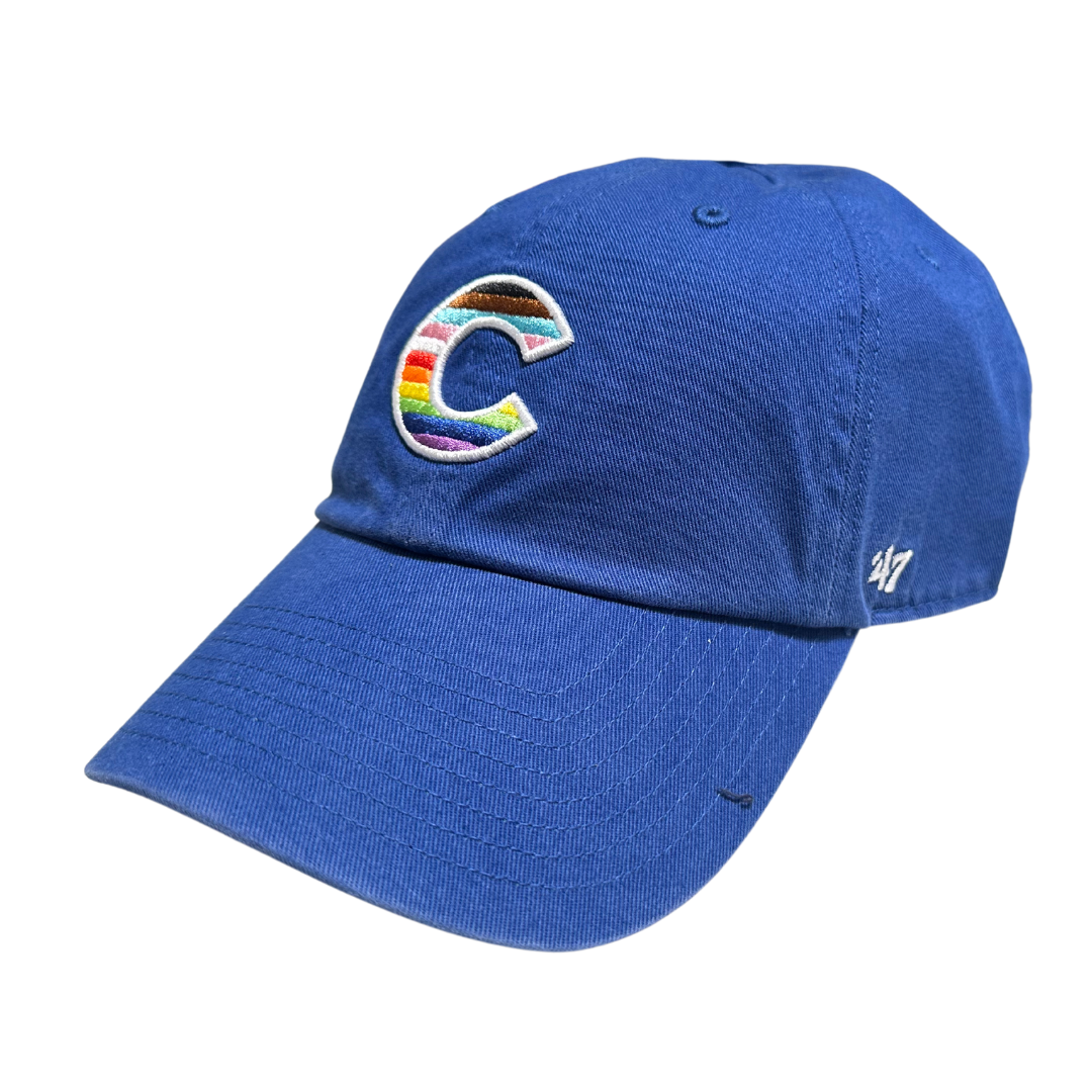 CHICAGO CUBS '47 C LOGO PRIDE ADJUSTABLE CAP  47 BRAND