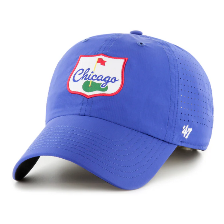 CHICAGO CUBS '47 FLAG POLE ROYAL CLEAN UP ADJUSTABLE CAP  47 BRAND