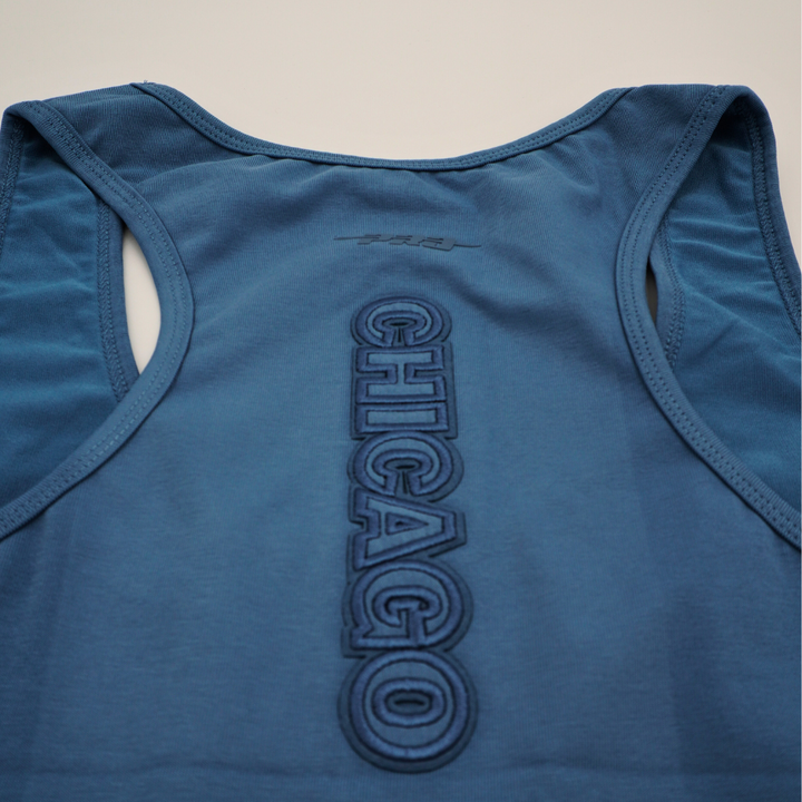 CHICAGO CUBS PRO STANDARD WOMEN'S BLUE TANK TOP