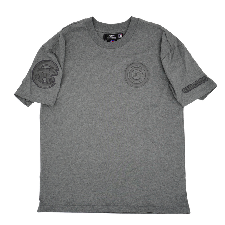 CHICAGO CUBS PRO STANDARD MEN'S TONAL GREY TEE