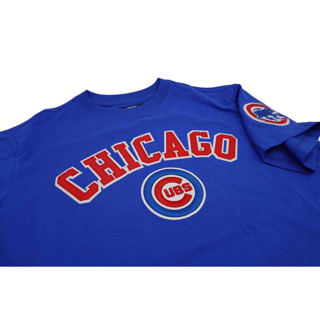 CHICAGO CUBS PRO STANDARD BULLSEYE WOMEN'S BOYFRIEND TEE